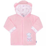 NEW BABY Téli baba kabátka New Baby Nice Bear rózsaszín - pindurka
