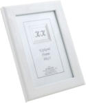 Konvencio képkeret M20 fehér erezett