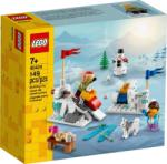 LEGO® Téli hógolyózás (40424)