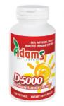 Adams Supplements Vitamina d-5000- naturala 120 cps gelatinoase moi 120cpr ADAMS SUPPLEMENTS