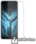  Képernyővédő fólia - Ultra Clear - 1db, törlőkendővel, A képernyő sík részét védi - ASUS ROG Phone 3 (ZS661KS) / ASUS ROG Phone 3 Strix