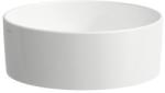 Laufen SAVOY Mosdó tál túlfolyónyílás nélkül, csaplyuk nélkül , Fehér H8129420001121 (H8129420001121)