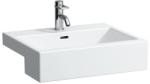 Laufen LIVING Félig beépíthető mosdó, csaplyukkal , Fehér H8134320001081 (H8134320001081)