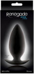 NS Novelties Dop Anal Renegade Spades, Large, Negru, 10.5 Cm