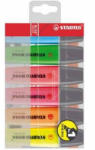 STABILO Textmarker Stabilo Boss Original, 6 culori/set plastic (g, v, p, r, a, r) (SW117006)