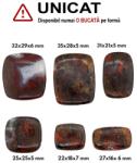  Cabochon Agata Indonesia Dreptunghi - 22-35x16-29x5-7 mm