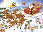 Nathan Puzzle Nathan - Santa Claus, 30 piese (62480) (Nathan-86364) Puzzle