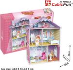 CubicFun Puzzle 3D Cubic Fun - Pianist's Home, 60 piese (Cubic-Fun-K1201h) (Cubic-Fun-K1201h) Puzzle