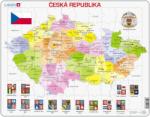 Larsen Puzzle Larsen - Political Map of Czech Republic, 56 piese (K48-CZ) (Larsen-K48-CZ) Puzzle