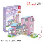 CubicFun Puzzle 3D Cubic Fun - Alisa's Home, 73 piese (Cubic-Fun-P689h) (Cubic-Fun-P689h) Puzzle