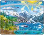 Larsen Puzzle Larsen - Le Climat et l'Effet de Serre (in French), 69 piese (59541) (Larsen-NB1-FR) Puzzle
