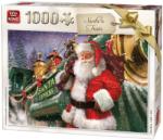 King Puzzle King - Christmas Santa Train, 1.000 piese (05684) (King-Puzzle-05684) Puzzle