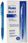 Pentel Pix cu mecanism BK417, 0.7 mm, plastic, albastru, 12 buc/cutie Pentel PCKPEBK417C (PCKPEBK417C)