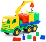 Polesie Jucarie Masina de Salubrizare cu containere 44181, SuperTruck Wader Polesie RB14066 (RB14066)