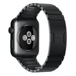 Tech-Protect Apple Watch 46mm / 45mm / 44mm / Ultra 49mm láncszemes fém szíj - fekete