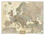National Geographic Európa falitérkép National Geographic antik színű 117x76