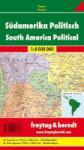 Freytag & Berndt Dél-Amerika falitérkép politikai-domborzati fémléces, műanyaghengerben, 1: 8 000 000 Freytag térkép SAM B