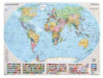 Stiefel Gyermek világtérkép falitérkép, könyöklő Stiefel gyerektérkép 65x45 cm