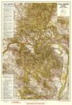 HM Pilis térkép és Börzsöny hegység turista térképe antik falitérkép HM 75x53 cm