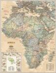 National Geographic Afrika falitérkép antikolt National Geographic 61 x 78 cm