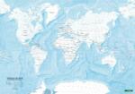 Freytag & Berndt Világ országai falitérkép Freytag színező világtérkép, 1: 40 000 000 100x70 cm világ országai vaktérkép