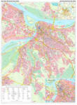 Gizi Map Belgrád falitérkép Gizi Map 1: 20 000