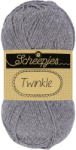 Scheepjes Twinkle 902 - szürke csillogó pamut fonal