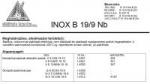  Elektróda INOX B 19/9 NB 2.5 mm 3.8 kg (11137)