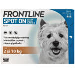 Merial Frontline Spot On Caine S (2-10 kg) - 1 Pipeta Antiparazitara (fipronil)