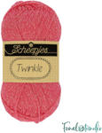 Scheepjes Twinkle 929 - élénk rózsaszín csillogó pamut fonal