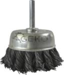 GEKO Csapos fazékkefe csavart 75mm G00625 (G00625)