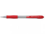 Pilot Pix cu bila Pilot Super Grip diverse culori 0.7 mm cu click rosu (PBPGP-10RFR)