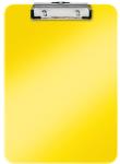 LEITZ Clipboard LEITZ WOW, simplu, PS, A4, 100 coli, galben (L-39710016)