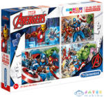 Clementoni SuperColor - Marvel - Bosszúállók 4 az 1-ben 20,60,100,180 db-os (07722)