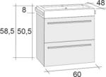 RIHO Bologna bútor 60x48 cm mosdóhoz F1BO10607400*CODECODE* (F1BO10607400*CODECODE*)