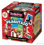 Green Board Game BrainBox Világutazó