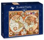 Bluebird Puzzle Vintage Map 1000 db-os (70329)