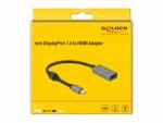 Delock Adaptor activ mini DisplayPort 1.4 la HDMI 4K60Hz (HDR) T-M, Delock 66570 (66570)