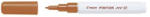 Pilot Marker cu vopsea Pilot Pintor Pastel EF culori pastelate 0.7 mm varf rotund maro (PSW-PT-EFBN)