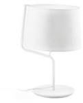 Faro Barcelona BERNI asztali lámpa, fehér, E27 foglalattal, IP20, 29332 (29332)