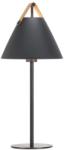 Nordlux Strap asztali lámpa, fekete, E27, max. 40W, 25cm átmérő, 46205003 (46205003)