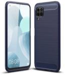  Husa Huawei Nova 6 SE / Nova 7i / P40 Lite, Design Carbon, Flexibila, Albastru