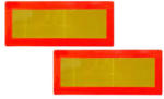 ManiaCars Placa reflectorizanta tip B ( mari ) dreptunghiulara 2buc/set ManiaCars (TCT-5522)