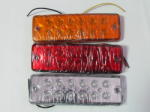 ManiaCars 14 x 56 Lampa laterala 12 LED-uri 12v lumina galbena ManiaCars (TCT-2889)