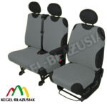 Kegel Polonia Huse scaune auto tip maieu pentru microbuz/VAN 2+1 locuri culoare Gri Kft Auto (5-1067-253-3020)
