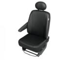 Kegel Polonia Husa auto scaun sofer Practical DV1 imitatie piele neagra pentru Transit Custom Kft Auto (5-1555-244-4010)