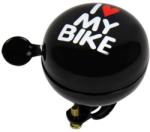 Carpoint Olanda Claxon bicicleta I Love My Bike negru 80mm , sonerie bicicleta Kft Auto (5250104)