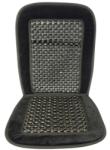 Carpoint Olanda Husa scaun auto Carpoint DeLuxe cu bile neagra, 1 buc. , fixare cu banda elastica, 94x44cm, Kft Auto (323220)