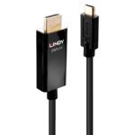 Lindy Cablu USB-C la HDMI 4K@60Hz cu HDR T-T 2m, Lindy L43292 (L43292)