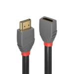 Lindy Cablu prelungitor HDMI Anthra Line 4K@60Hz T-M 2m, Lindy L36477 (L36477)